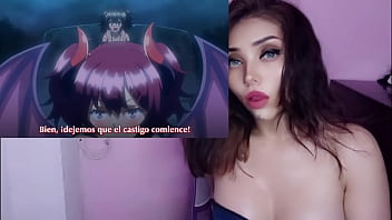 Se convierte en succubus y tiene que cojer con extraños hentai succbus connect 1