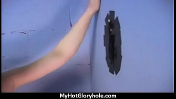 Ebony's first gloryhole blowjob and cum swallow 14 Ebony's first gloryhole blowjob and cum swallow 14