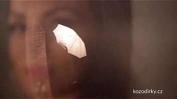 Artistic video with nude girl showing cunt