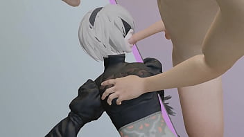 A genius create the ultimate sex doll as 2b from nier automata for the army's recruitment campaign