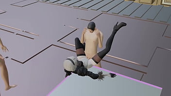 A genius create the ultimate sex doll as 2b from nier automata for the army's recruitment campaign