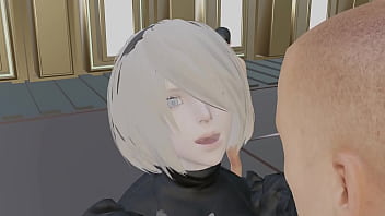 A genius create the ultimate sex doll as 2b from nier automata for the army's recruitment campaign