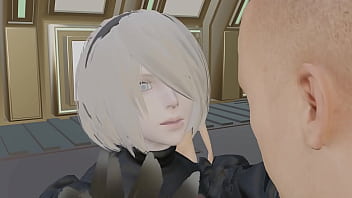 A genius create the ultimate sex doll as 2b from nier automata for the army's recruitment campaign