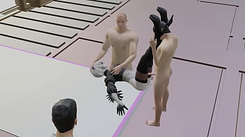 A genius create the ultimate sex doll as 2b from nier automata for the army's recruitment campaign