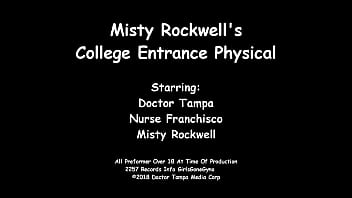 Tampa university entrance physical misty rockwell
