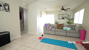 Housewife lets trainer pound her birthday cake