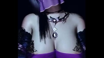 Huge boobs riding 3d