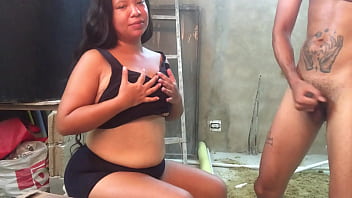 Her lover is happy to see her on video call with another guy