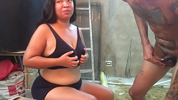 Her lover is happy to see her on video call with another guy