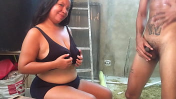 Her lover is happy to see her on video call with another guy