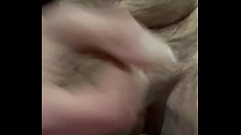 Masturbation playing with foreskin playing with balls shooting my load into the camera part 1