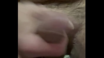 Masturbation playing with foreskin playing with balls shooting my load into the camera part 1