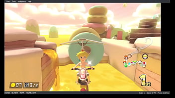 Nude princess peach mario kart switch