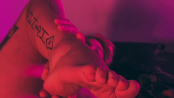 Miss jesus and her hot and pretty feet