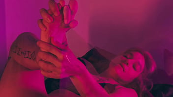 Miss jesus and her hot and pretty feet