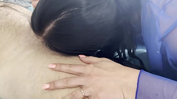 Stepmom helps me to cum a good blowjob and close up pov