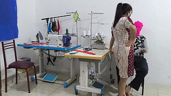 Intense Seduction In The Sewing Workshop thumbnail