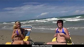 Desperate teen naked in public and fucks to pay rent 27