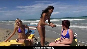 Desperate teen naked in public and fucks to pay rent 27