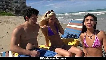 Desperate teen naked in public and fucks to pay rent 27