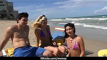 Desperate teen naked in public and fucks to pay rent 27