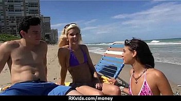 Desperate teen naked in public and fucks to pay rent 27