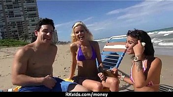 Desperate teen naked in public and fucks to pay rent 27