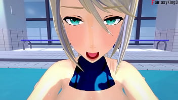 Samus aran fucking on the pool bikini 4 metroid full & pov on sheer & fantasyking3