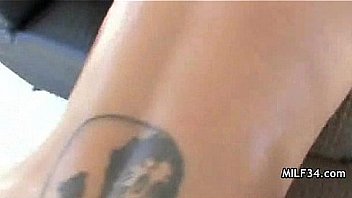 Horny big tit milf fucked hard