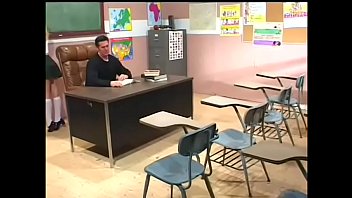 Cheerful barely legal violet gets rough plowing