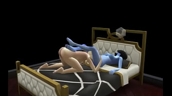 Eva esclava haciendo su trabajo