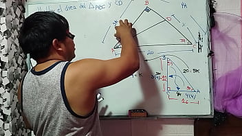 12 calcula mi x en triángulo sexual matemático