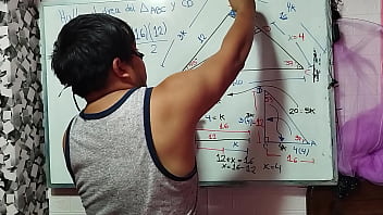 12 calcula mi x en triángulo sexual matemático