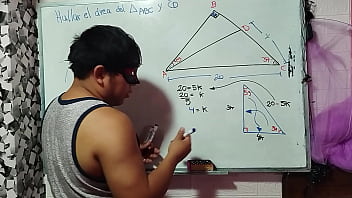 12 calcula mi x en triángulo sexual matemático
