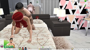 Comendo novinha the sims 4