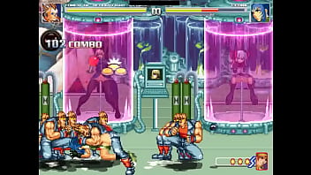 Blue haired girl group sex