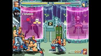 Blue haired girl group sex