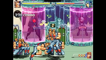 Blue haired girl group sex