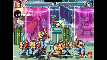 Blue haired girl group sex