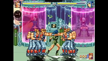 Blue haired girl group sex