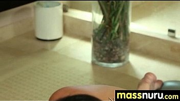 Sweetie gives a hot slippery nuru massage 15