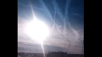 Chemtrails in grid pattern over ks