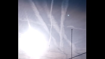 Chemtrails in grid pattern over ks