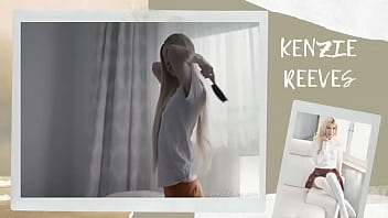 La hermosa rubia kenzie
