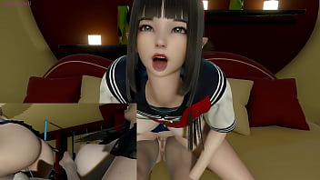 Cum Inside Curvy Korean Elf Student By Shemale Beauty thumbnail