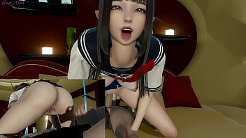 Cum inside curvy korean elf student by shemale beauty