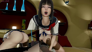 Cum inside curvy korean elf student by shemale beauty Cum inside curvy korean elf student by shemale beauty