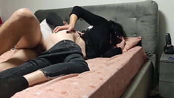 Stepson please don't do this to me please not in my ass it hurts i beg him to cum faster