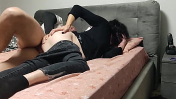 Stepson please don't do this to me please not in my ass it hurts i beg him to cum faster