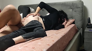 Stepson please don't do this to me please not in my ass it hurts i beg him to cum faster